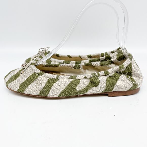 Sam Edelman Women's Felicia Ballet Flat Natural Tender Fern Size 5.5M - Picture 3 of 11